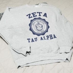 Zeta Tau Aplha Crest Sweatshirt